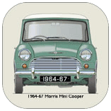 Morris Mini-Cooper 1964-67 Coaster 1